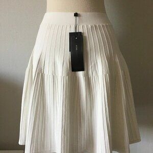NWT BCBG MAXAZRIA KELLI ALINE GARDENIA SKIRT